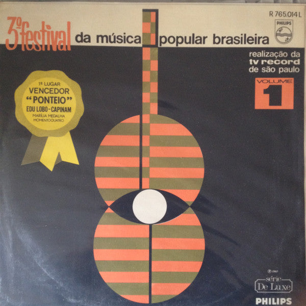 Various : 3º Festival Da Música Popular Brasileira - Vol. 1 (LP, Album, RE)