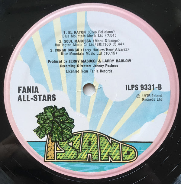 Fania All Stars : Fania All-Stars (LP, Album, Pin)
