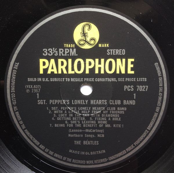 The Beatles ~ Sgt. Pepper's Lonely Hearts Club Band (Vinyl) - Djungel & Jazz