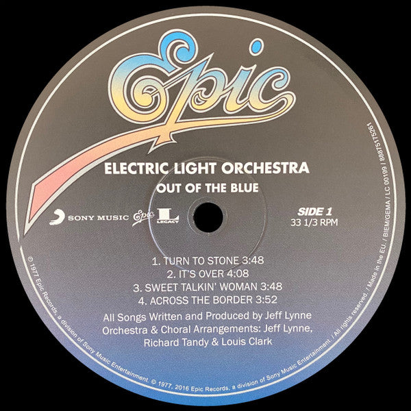 Electric Light Orchestra ~ Out Of The Blue (Vinyl) - Djungel & Jazz