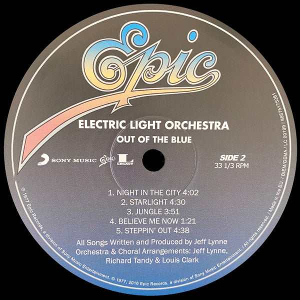 Electric Light Orchestra ~ Out Of The Blue (Vinyl) - Djungel & Jazz