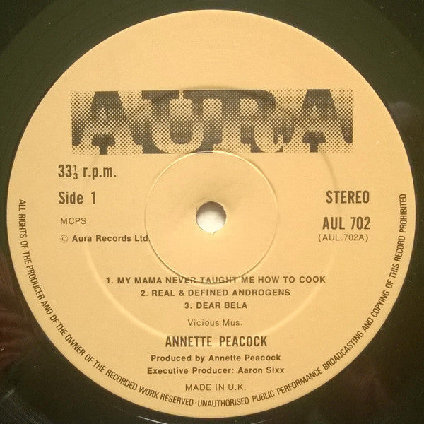 Annette Peacock ~ X-Dreams (Vinyl) - Djungel & Jazz
