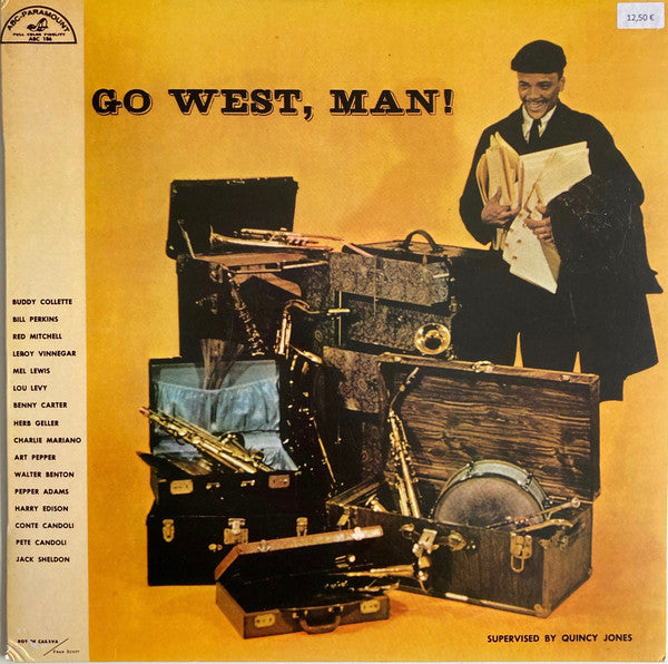 Quincy Jones ~ Go West, Man! (Vinyl) - Djungel & Jazz