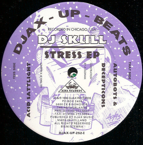 DJ Skull : Stress EP (2x12", EP)