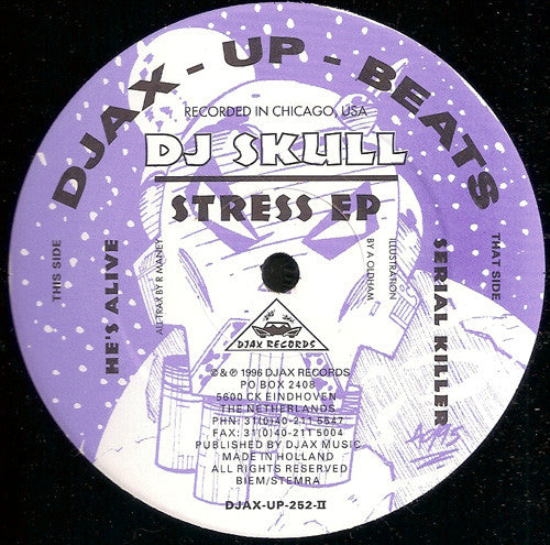 DJ Skull : Stress EP (2x12", EP)