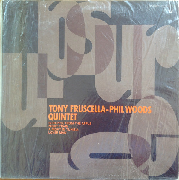 Tony Fruscella - Phil Woods Quintet ~ Tony Fruscella-Phil Woods Quintet (Vinyl) - Djungel & Jazz