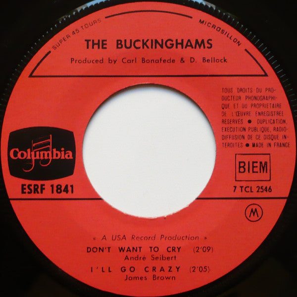 The Buckinghams ~ Kind Of A Drag (Vinyl) - Djungel & Jazz