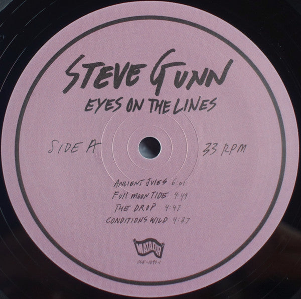 Steve Gunn : Eyes On The Lines (LP, Album)