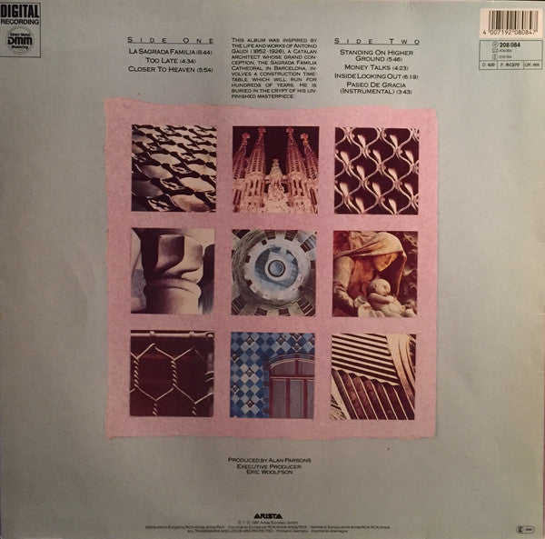 The Alan Parsons Project ~ Gaudi (Vinyl) - Djungel & Jazz