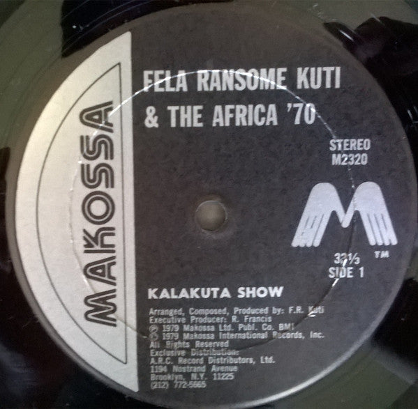 Fela Kuti & Africa 70 : Kalakuta Show (LP, Album, RE)