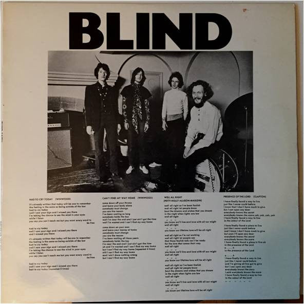 Blind Faith  ~ Blind Faith (Vinyl) - Djungel & Jazz