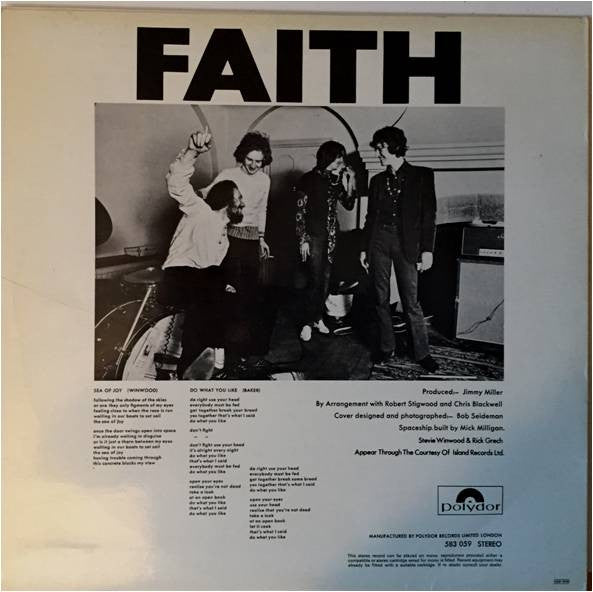 Blind Faith (2) : Blind Faith (LP, Album)