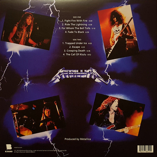 Metallica ~ Ride The Lightning (Vinyl) - Djungel & Jazz