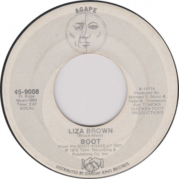 Boot  ~ Hey Little Girl / Liza Brown (Vinyl) - Djungel & Jazz
