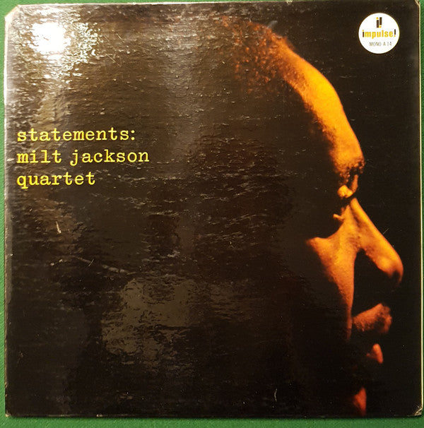Milt Jackson Quartet ~ Statements (Vinyl) - Djungel & Jazz