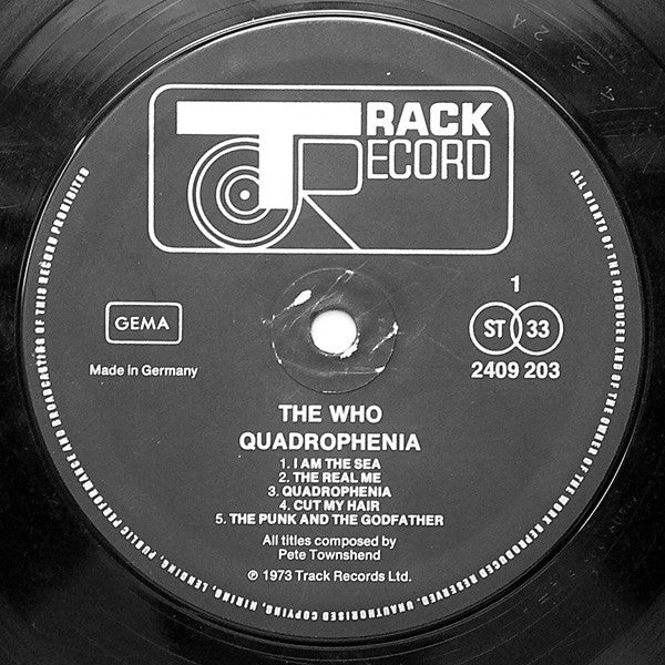 The Who : Quadrophenia (2xLP, Album, Gat)