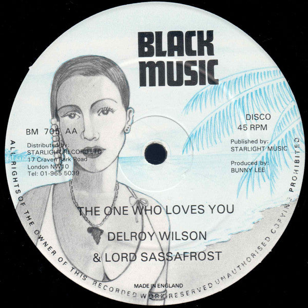 Delroy Wilson & Lord Sassafdrost* : No More Heartaches / The One Who Loves You (12", Maxi)