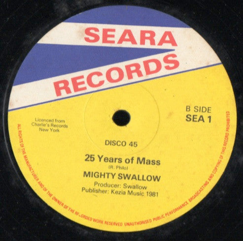 Swallow (4) : Subway Jam / 25 Years Of Mass (12", Single)