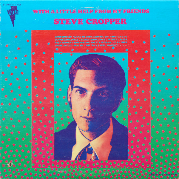 Steve Cropper : With A Little Help From My Friends (LP, Album, Ter)