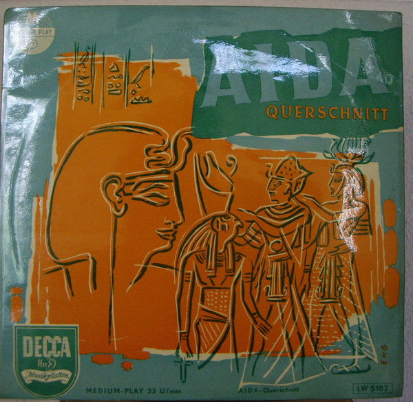 Giuseppe Verdi ~ Aida - Querschnitt (Vinyl) - Djungel & Jazz