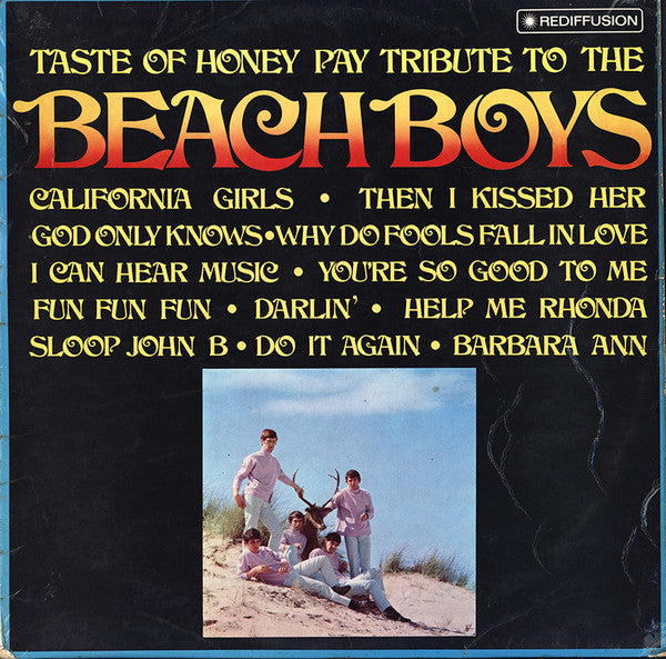 A Taste Of Honey  ~ Taste Of Honey Pay Tribute To The Beach Boys (Vinyl) - Djungel & Jazz