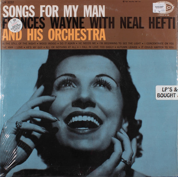 Frances Wayne With Neal Hefti And His Orchestra ~ Songs For My Man (Vinyl) - Djungel & Jazz