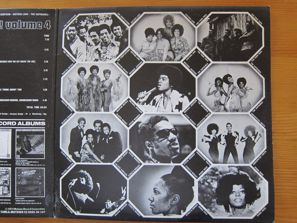 Various ~ Tamla-Motown Is Hot, Hot, Hot!  Volume 4 (Vinyl) - Djungel & Jazz