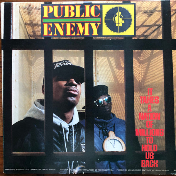 Public Enemy : It Takes A Nation Of Millions To Hold Us Back (LP, Album, Car)