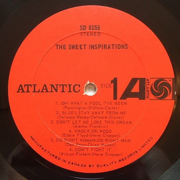 The Sweet Inspirations ~ The Sweet Inspirations (Vinyl) - Djungel & Jazz