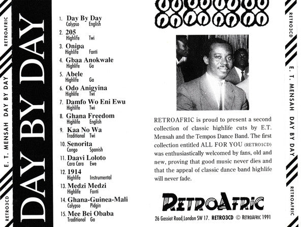 E.T. Mensah ~ Day By Day (Vinyl) - Djungel & Jazz