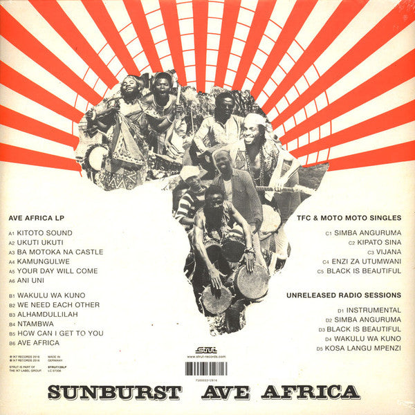 Sunburst  ~ Ave Africa (Vinyl) - Djungel & Jazz