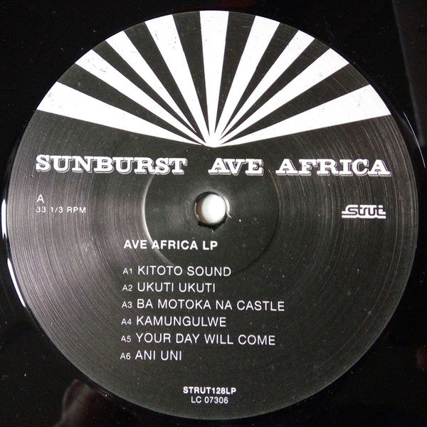 Sunburst  ~ Ave Africa (Vinyl) - Djungel & Jazz