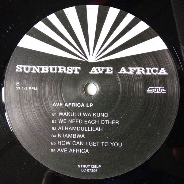 Sunburst  ~ Ave Africa (Vinyl) - Djungel & Jazz