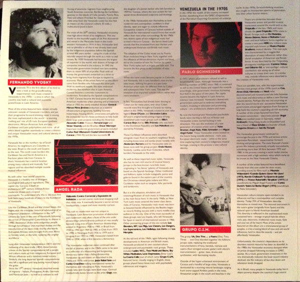 Various : Venezuela 70 (Cosmic Visions Of A Latin American Earth: Venezuelan Experimental Rock In The 1970's) (2xLP, Comp)