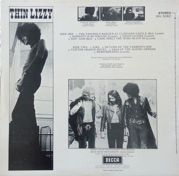 Thin Lizzy : Thin Lizzy (LP, Album)