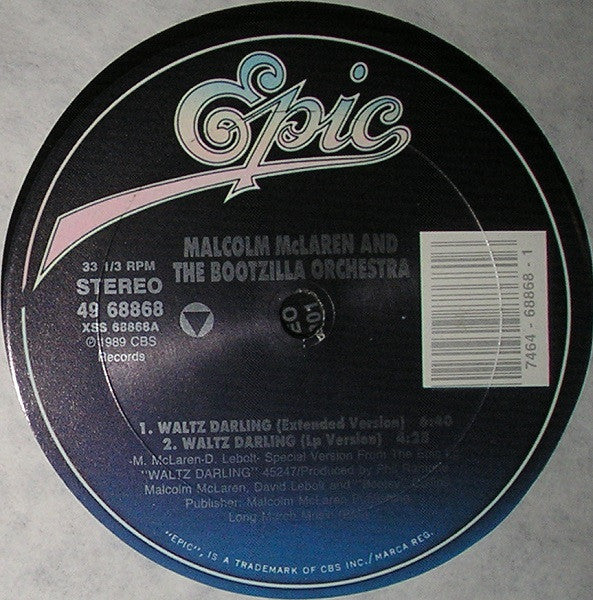 Malcolm McLaren And The Bootzilla Orchestra ~ Waltz Darling (Vinyl) - Djungel & Jazz