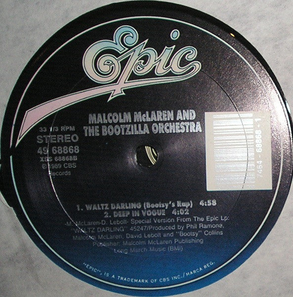 Malcolm McLaren And The Bootzilla Orchestra ~ Waltz Darling (Vinyl) - Djungel & Jazz