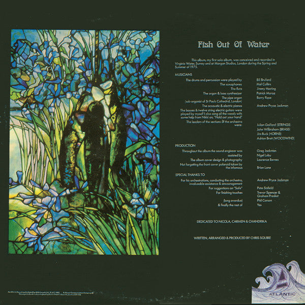 Chris Squire ~ Fish Out Of Water (Vinyl) - Djungel & Jazz