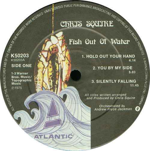 Chris Squire ~ Fish Out Of Water (Vinyl) - Djungel & Jazz