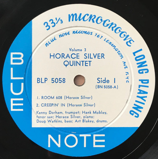 The Horace Silver Quintet ~ Horace Silver Quintet Volume 3 (Vinyl) - Djungel & Jazz