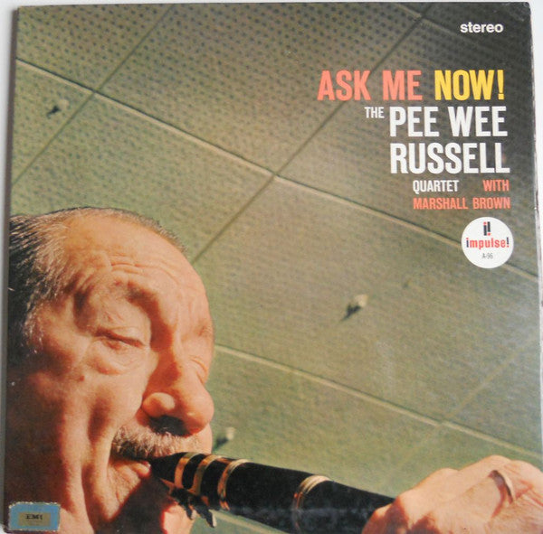 The Pee Wee Russell Quartet with Marshall Brown ~ Ask Me Now! (Vinyl) - Djungel & Jazz