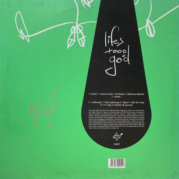 The Sugarcubes ~ Life's Too Good (Vinyl) - Djungel & Jazz