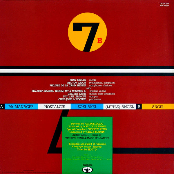 Zazou Bikaye : Mr. Manager (LP, MiniAlbum)