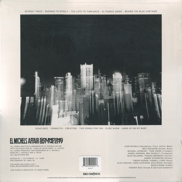 El Michels Affair ~ Sounding Out The City (Vinyl) - Djungel & Jazz