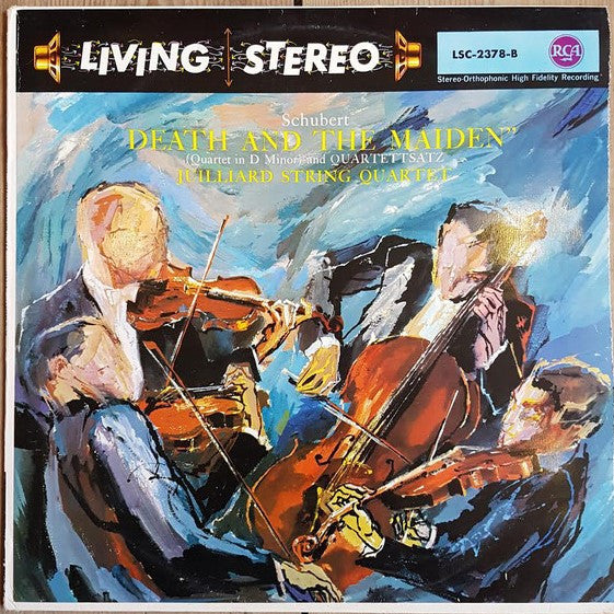 Schubert, Juilliard String Quartet ~ "Death And The Maiden" (Quartet In D Minor) And Quartettsatz (Vinyl) - Djungel & Jazz