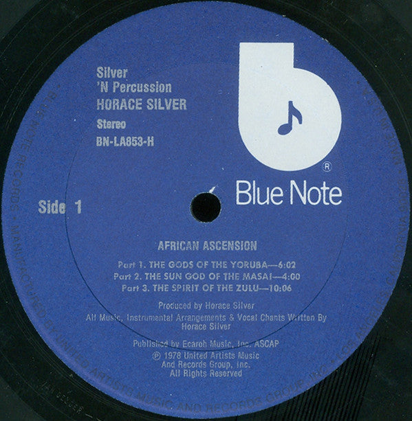 Horace Silver ~ Silver 'N Percussion (Vinyl) - Djungel & Jazz