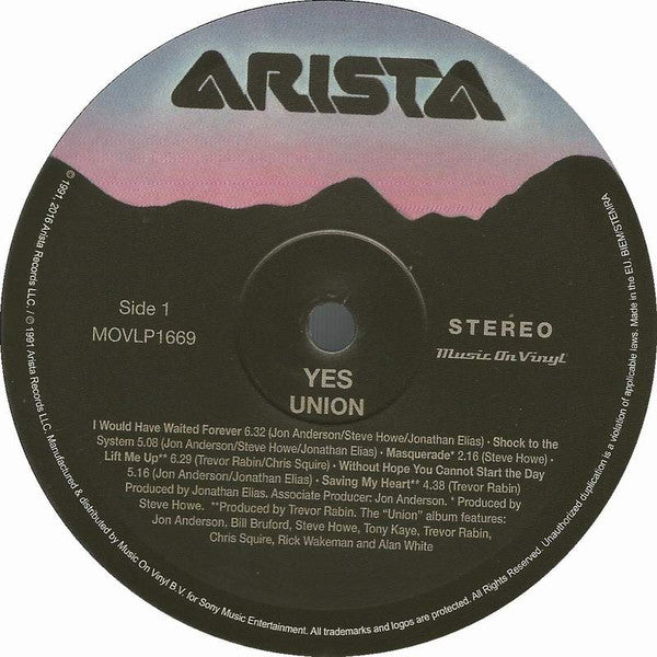 Yes ~ Union (Vinyl) - Djungel & Jazz