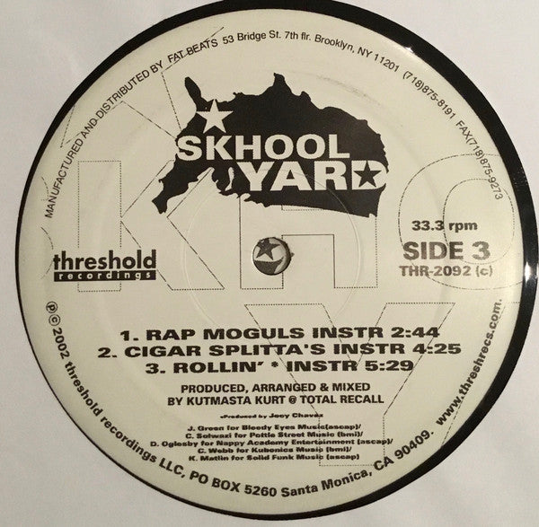 Skhool Yard ~ A New Way Of Thinking (Vinyl) - Djungel & Jazz