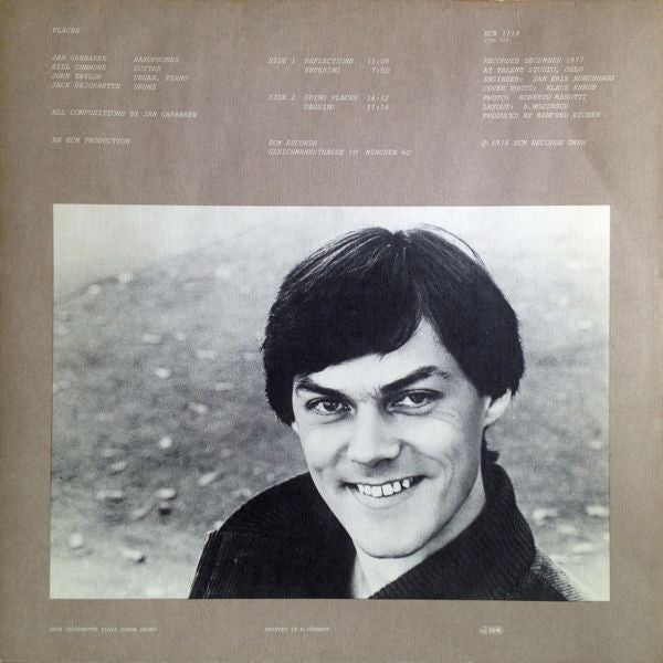 Jan Garbarek ~ Places (Vinyl) - Djungel & Jazz