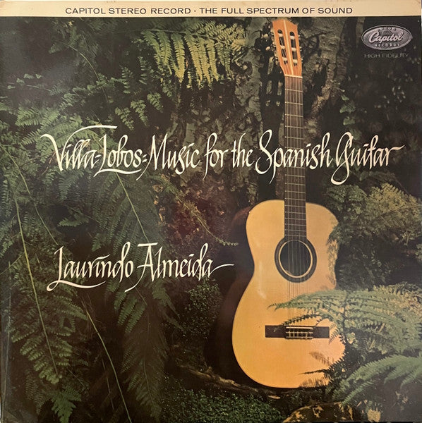 Laurindo Almeida & Heitor Villa-Lobos ~ Villa Lobos: Music For The Spanish Guitar (Vinyl) - Djungel & Jazz